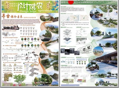 2024年景觀園林與建筑設(shè)計(jì)視覺(jué)呈現(xiàn) 競(jìng)賽風(fēng)展板、PS模板與分層素材全解析